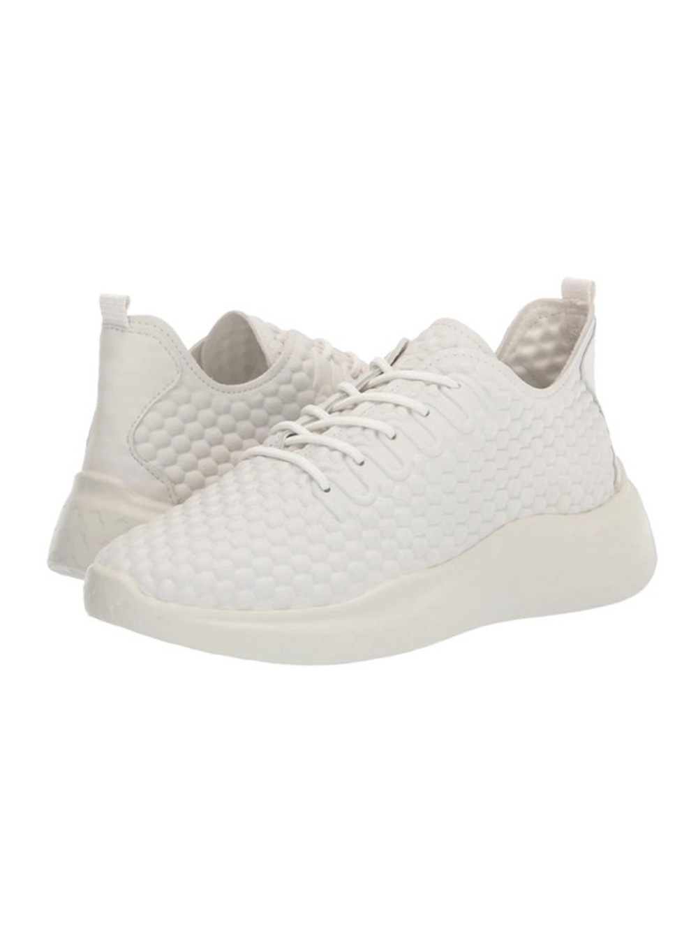 ECCO Women's White Therap Lace Sneaker Size EU 40/ US 9-9.5 athletic Athleisure